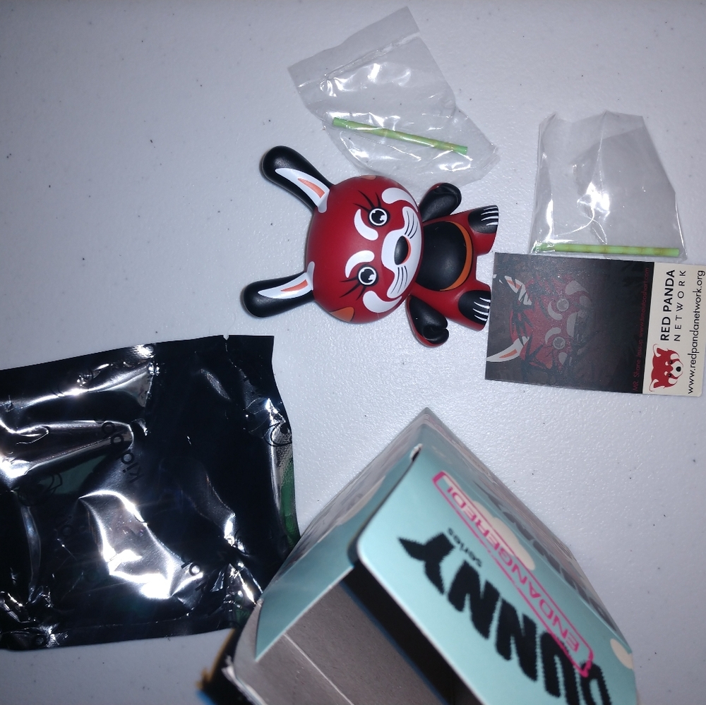 Kidrobot Endangered Series Red Panda Shane Jessup